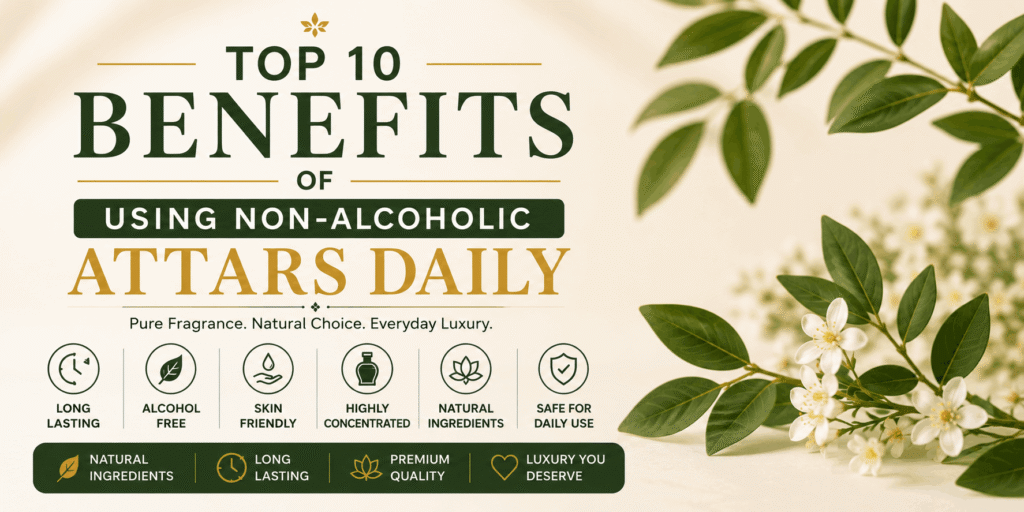 Top 10 Benefits of Using Non-Alcoholic Attars Daily